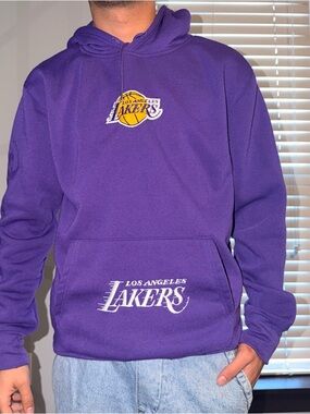 NBA Los Angeles Lakers Purple Pullover Hoodie